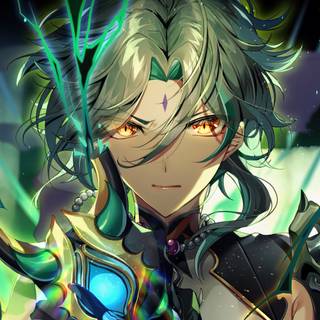 Xiao Genshin 4k wallpaper