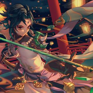 Xiao Genshin 4k wallpaper