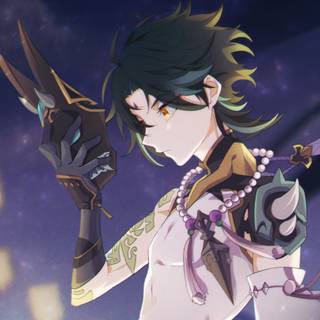 Xiao Genshin 4k wallpaper