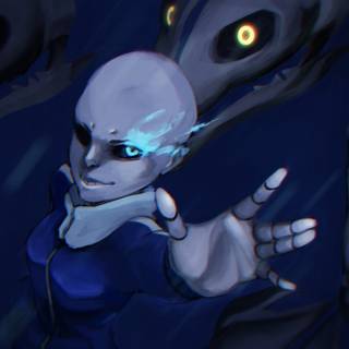 Nightmare Mode Sans wallpaper