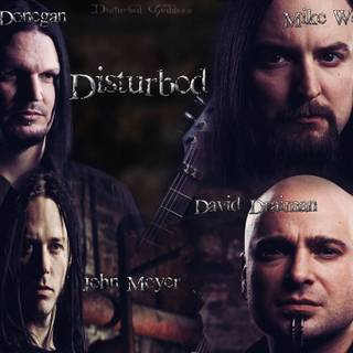 Disturbed band wallpaper