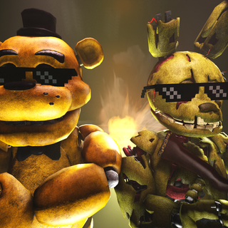 FNAF laptop wallpaper