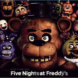 FNAF laptop wallpaper