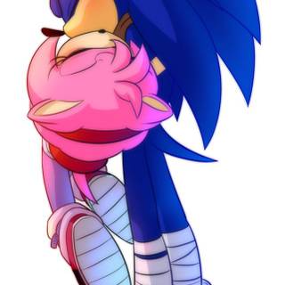 Sonic kiss wallpaper