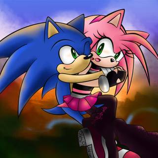 Sonic kiss wallpaper
