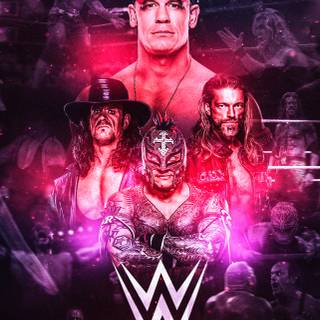 iPhone logo WWE wallpaper