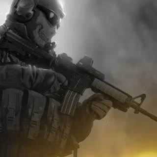 Call of Duty Modern Warfare II Simon Ghost desktop wallpaper