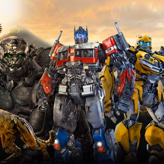 Transformers Rise of The Beasts Optimus Prime desktop wallpaper