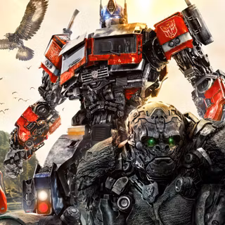 Transformers Rise of The Beasts Optimus Prime desktop wallpaper