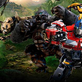 Transformers Rise of The Beasts Optimus Prime desktop wallpaper