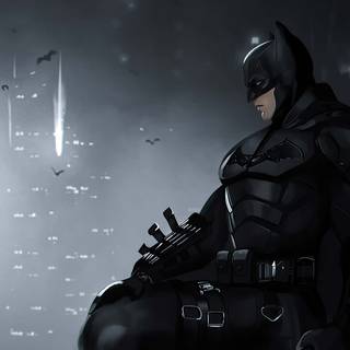 Batman landscape wallpaper