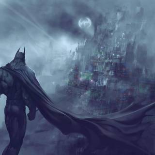 Batman landscape wallpaper