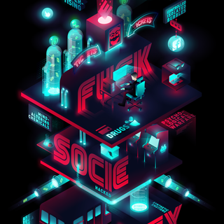 F Society phone wallpaper