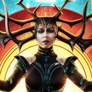 Scarlet Witch and Hela wallpaper