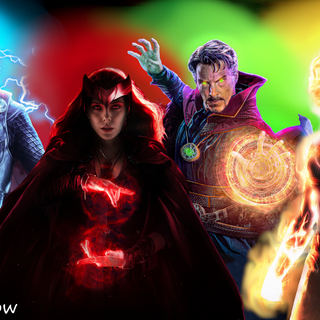 Scarlet Witch and Hela wallpaper