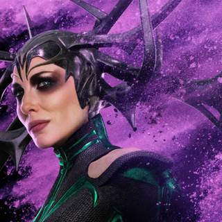 Scarlet Witch and Hela wallpaper