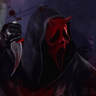 Demon Ghostface wallpaper