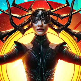 Scarlet Witch and Hela wallpaper