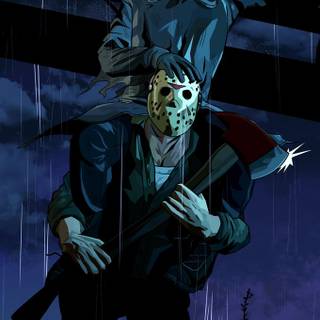 Demon Ghostface wallpaper