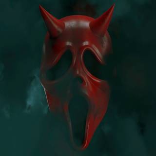 Demon Ghostface wallpaper
