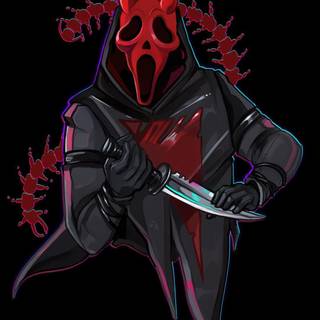 Demon Ghostface wallpaper