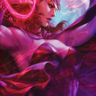 Scarlet Witch and Hela wallpaper