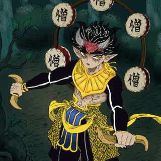 Aizetsu KNY wallpaper