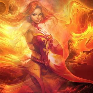 Fire Fairy wallpaper