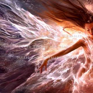 Fire Fairy wallpaper