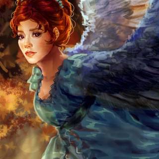 Fire Fairy wallpaper