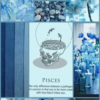 Blue Pisces wallpaper