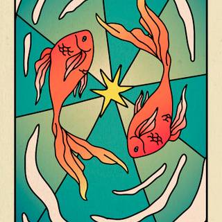 Blue Pisces wallpaper