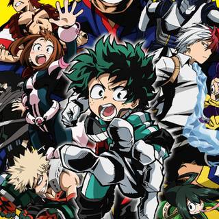 My Hero Academia Izuku Midoriya iPhone wallpaper