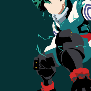 My Hero Academia Izuku Midoriya iPhone wallpaper