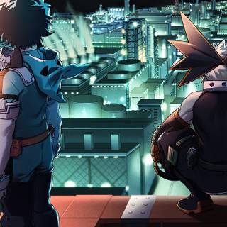 My Hero Academia Izuku Midoriya iPhone wallpaper