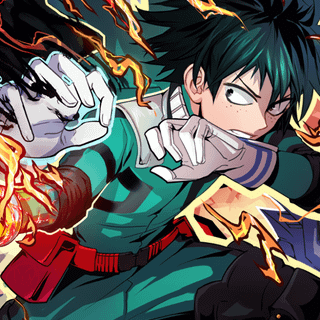 My Hero Academia Izuku Midoriya iPhone wallpaper