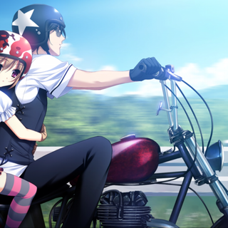 Anime motor wallpaper