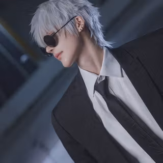 Gojo cosplay wallpaper