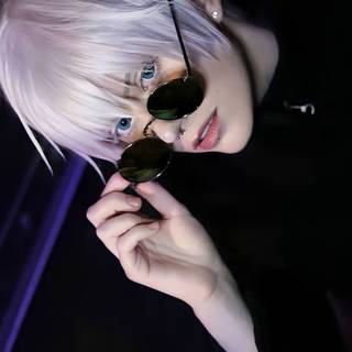 Gojo cosplay wallpaper