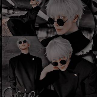 Gojo cosplay wallpaper