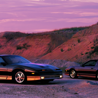 Black Pontiac Firebird 78 4k wallpaper