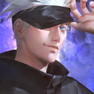 Gojo cosplay wallpaper