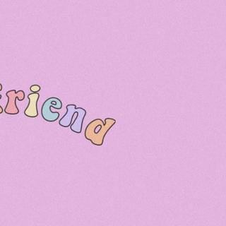 Preppy besties wallpaper