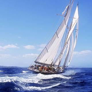 Sailing yacht wallpaper