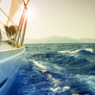 Sailing yacht wallpaper