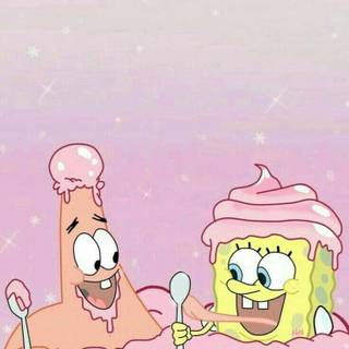 Preppy besties wallpaper