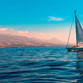 Sailing yacht wallpaper