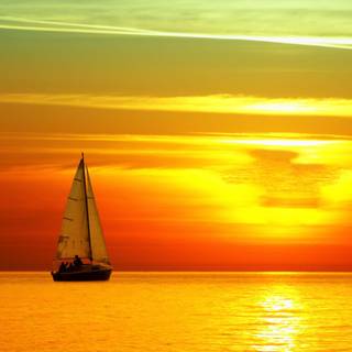 Sailing yacht wallpaper