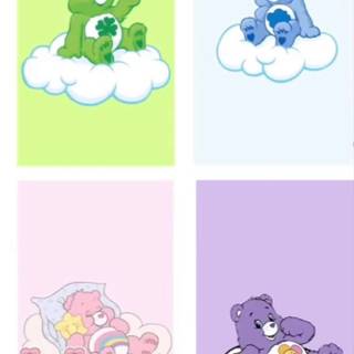 Preppy besties wallpaper