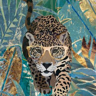 Jungle art wallpaper